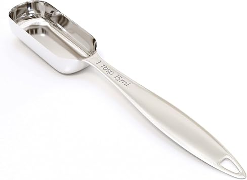 1PCS 1Tablespoon 1tbsp, 3tsp, 15ml, 1/2oz Single Measuring Spoon, Individual Stainless Steel Long Handle Measure Teaspoon Only