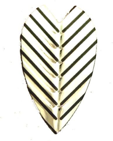 25 Sets #3274 AmeriThon Silver/Black Feathery Embossed Dart Flights