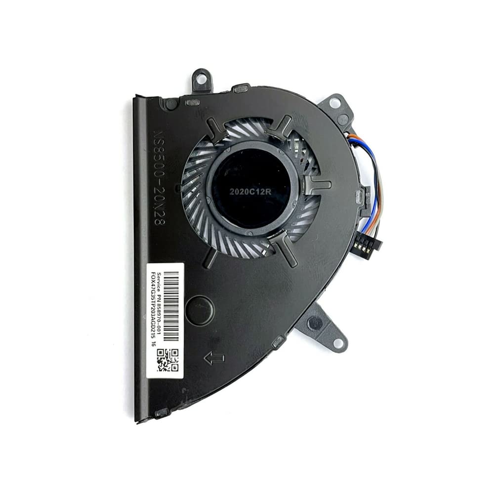 Ventilador de reemplazo para CPU de la serie HP Pavilion 15-CW 15-CS 15-CS000 L25584-001 Ventilador de reemplazo para CPU de la serie HP Pavilion 15-CW 15-CS 15-CS000 L25584-001