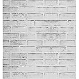 Papel Pintado Autoadhesivo: Fácil de aplicar rápidamente en una superficie lisa, tiene una rejilla en el papel de respaldo para un corte fácil, solo pele y pegue el papel de pared para renovar su pared o muebles.