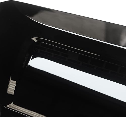 Miniatura 8 de NINTE Para Toyota Tundra 2014-2021 ABS negro brillante rejilla superior delantera central reemplazo 76180-0C030 761800C030 parrilla Hood