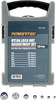 Vista 7 de POWERTEC QLN1101 Juego de tuercas de bloqueo de inserción de nailon de 1/4 "-20 Acero inoxidable 18-8 304 - Paquete de 50