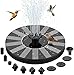 BAONUOR Solar Springbrunnen 2021 Upgrade, Solar Teichpumpe mit 11 Effekte Solar Wasserpumpe Solar schwimmender Fontäne Pumpe für Gartenteich Oder Springbrunnen Vogel-Bad Fisch-Behälter