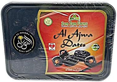 Al Ajwa Dates 800g No 1 Quality Dates imported from Saudi Arabia with AL-NOORA GIFT WRAP PACK