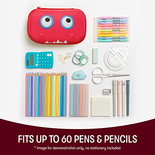 Zipit ZBB-RD Beast Pencil Box For Kids | Pencil Case For School | Organizer Pencil Bag | Large Capacity Pencil Pouch  thumb #3