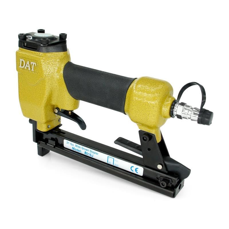 ST Stepler Pneumatic 8016J Flexi Points stepler Gun for Photo Frames, Air Powered stepler Pneumatic stepler Gun Stapler, Comfortable Grip Fast stepling for Carpentry
