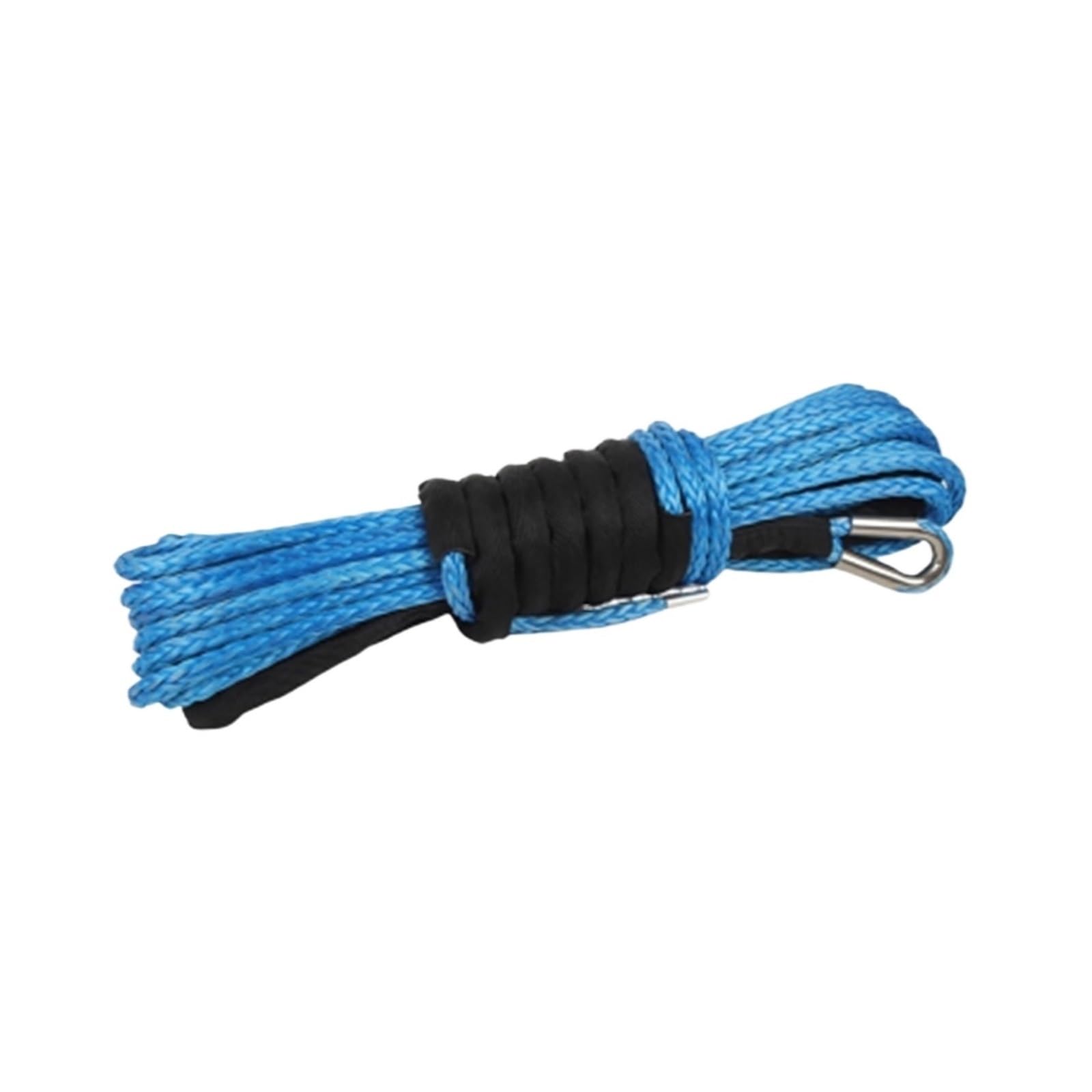 Do samochodów ciężarowych, przyczep, SUV-ów Lina Do Wyciągarki, Syntetyczna Terenowa O Wymiarach 10 Mm X 30 Metrów, SUV-ów ATV UTV(Blue)
