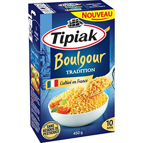 Tipiak Boulgour Tradition - Lote de 3 unidades (450 g)