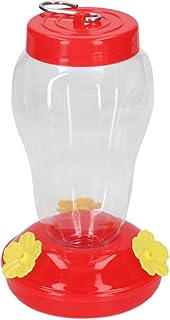 Garden Hummingbird Feeder Hanging Humming Bird Feeder Leak Proof Hummingbird Feeder Garden Hummingbird Feeder Leak Proof 3 Ports Refill Iron Hook Hanging Humming Bird Feeder Type2 (Type 1)