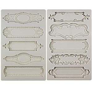 Funshowcase Silikonform 2452 2463 Back-Modellierwerkzeug 2er-Pack