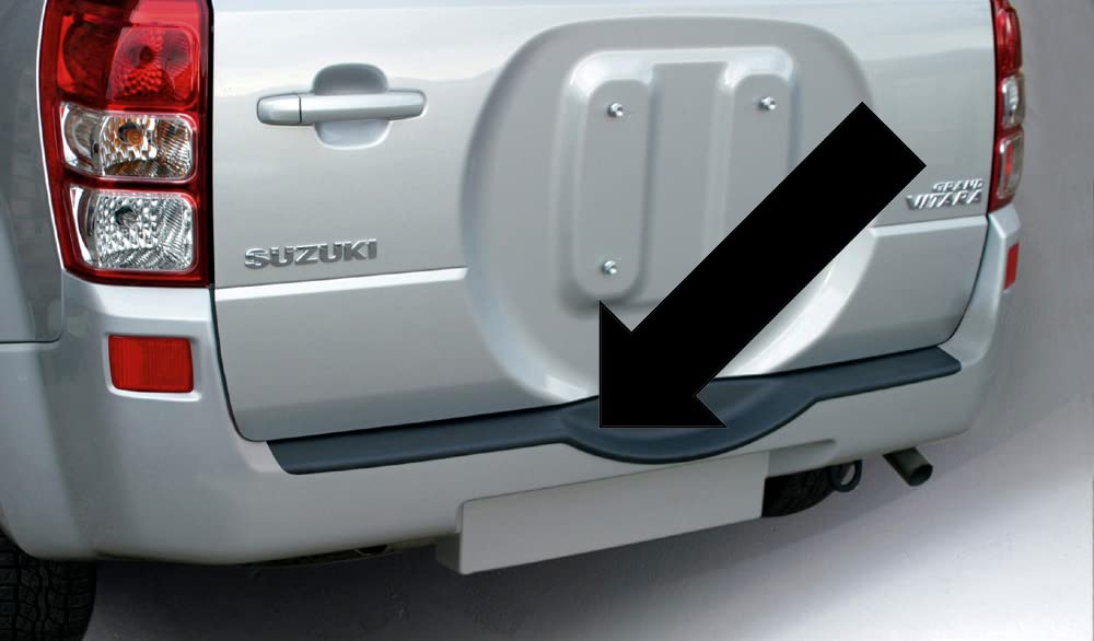 RGM - Protección para borde de carga original para Suzuki Grand Vitara II SUV Combi con soporte de rueda de repuesto trasero, año de fabricación 04.2005-02.2015 RBP553