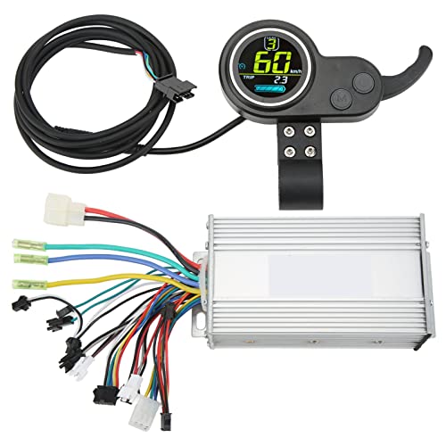 Contrôleur de moteur sans balais anti-surchauffe 48V 60V 500W avec écran LCD de contrôle