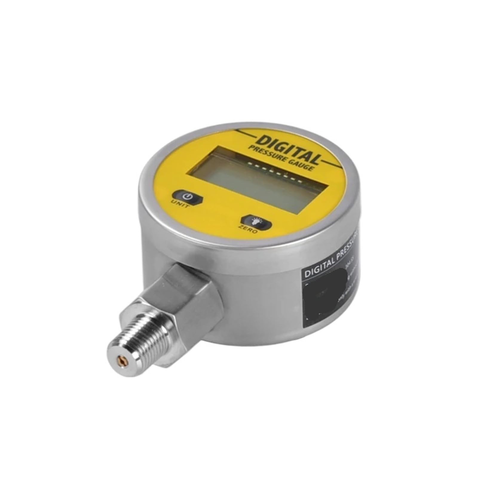 Manometer, NPT1/4 Digitales Luft-Öl-Hydraulik-Manometer 250BAR/25Mpa Flüssigkeitsmessgeräte