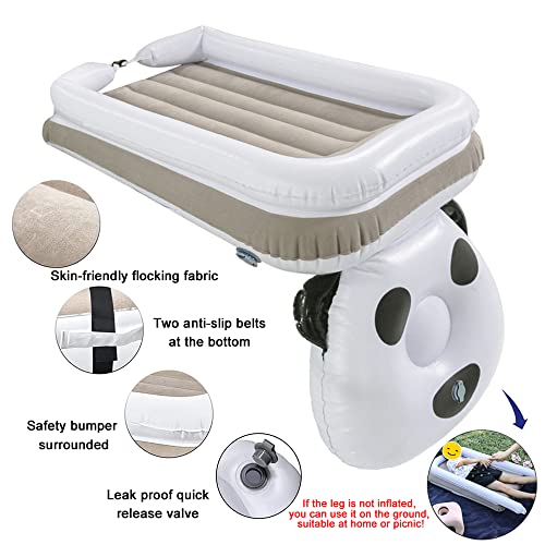 Gemgo Inflatable Airplane Bed For Toddler Travel Baby Travel Airplane Bed | Inflatable Toddler Travel Bed | Infant Airplane Bed | Fits Most Airplane Economy Seats For Convenient Toddler Travel #TOP2