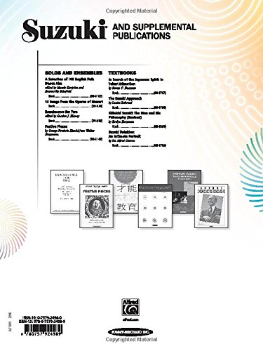 Suzuki Recorder School (Soprano Recorder) Recorder Part, Volume 3 (International), Vol 3: Recorder Part (Suzuki Recorder School, Vol 3)