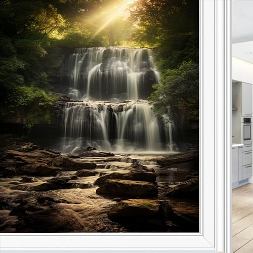 Vinilo decorativo para ventana naturaleza 17.7x23.6 pulg miniatura 3