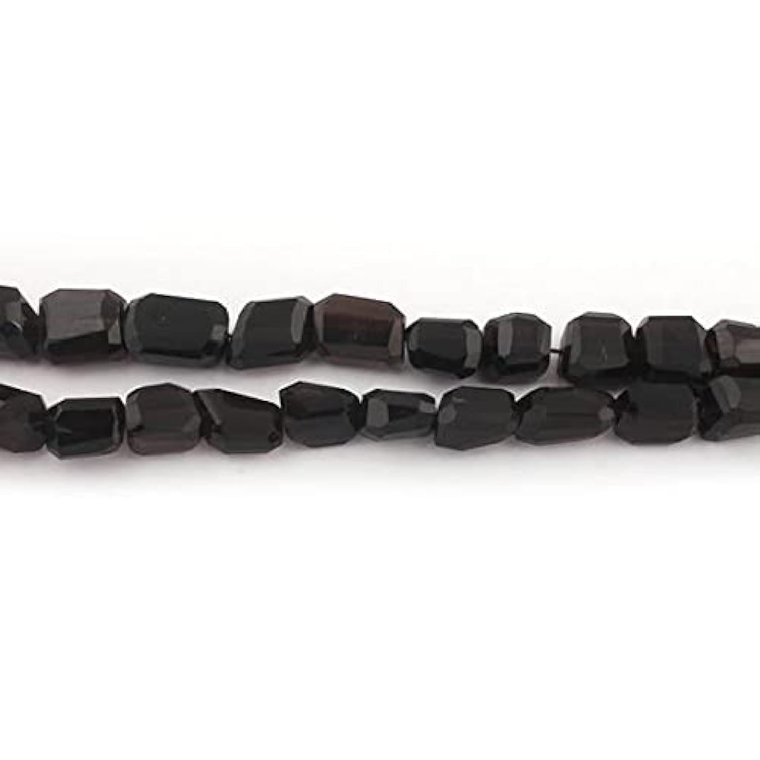 Perles onyx noir briolettes pour réparer et personnaliser vos colliers en pierre