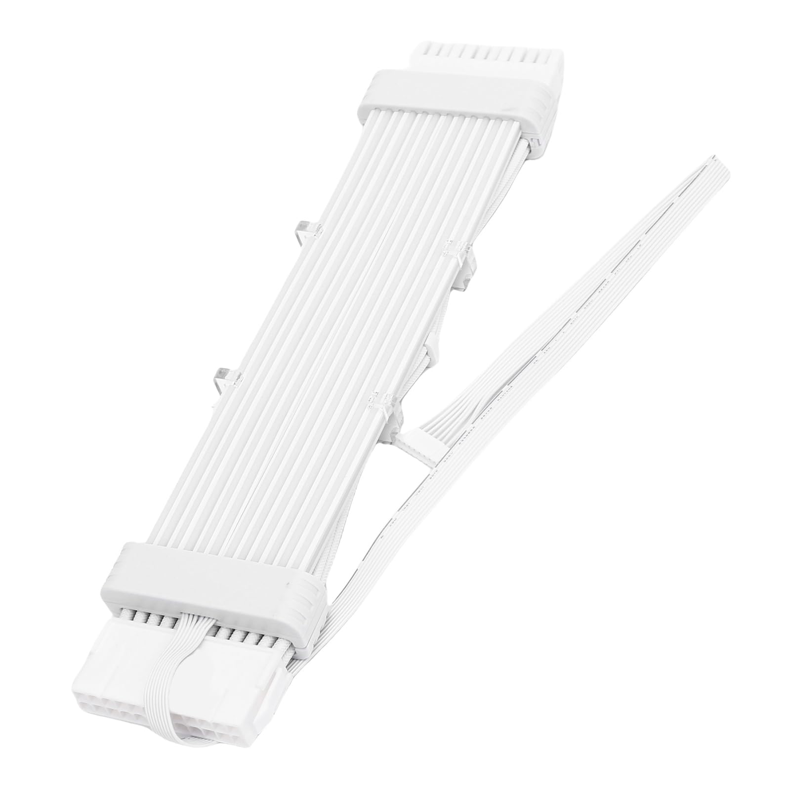 ARGB PC Kabel Zasilający Lina Tkana Silikonowa Przedłużacz PSU