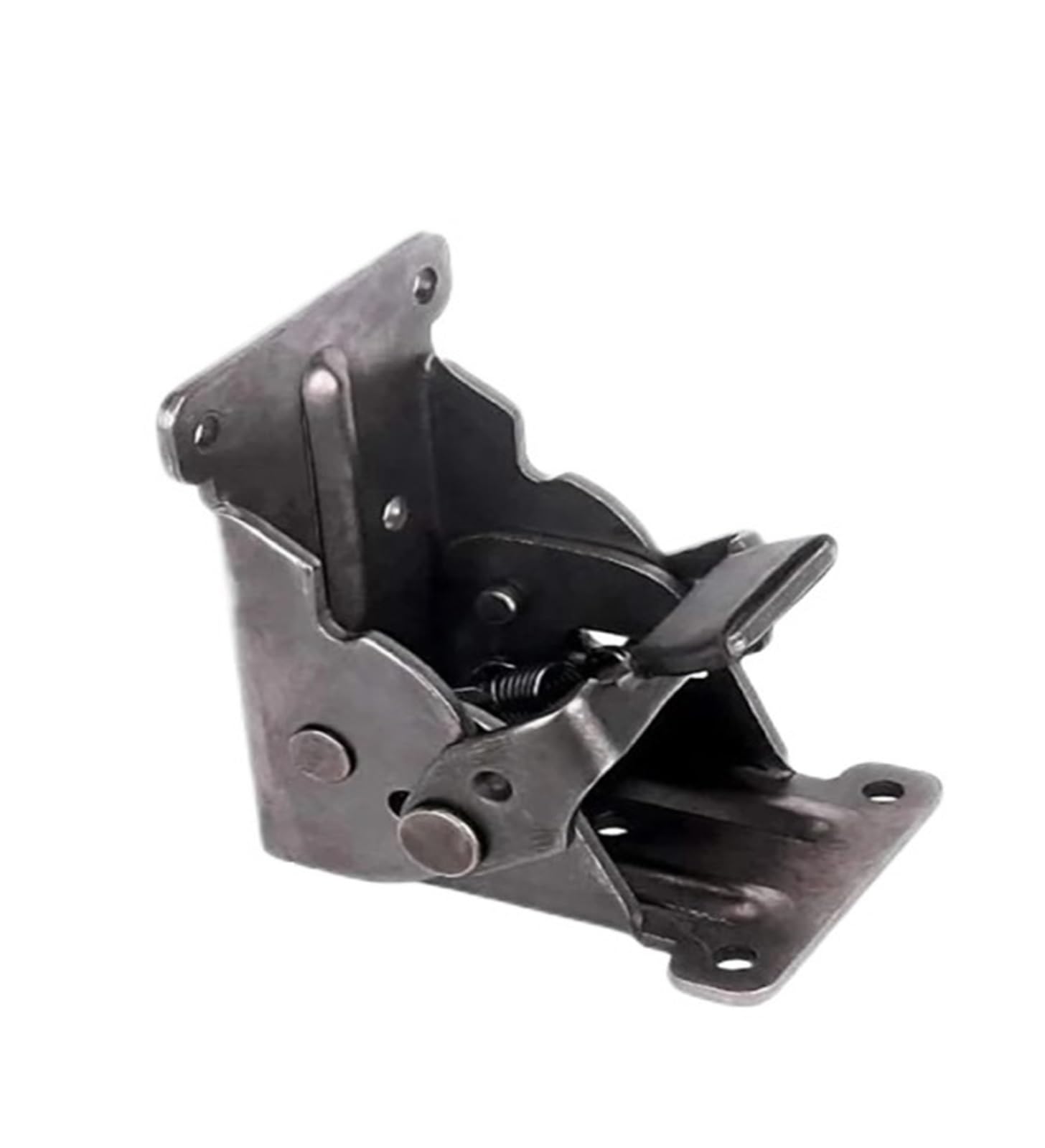 Sensumepb 2Pcs With Screws 2 Or 4 Pieces 90 Degree Right Angle Thickened Self Locking Folding Hinge, Table And Stool Foldable Coffee Table Furniture Hardware With Screws(2Pcs With Screws)