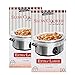 Multi-Use Large Slow Cooker - Crock Pot Liner Bags Fits 7 - 8 Quart Crock Pot 20 Ct