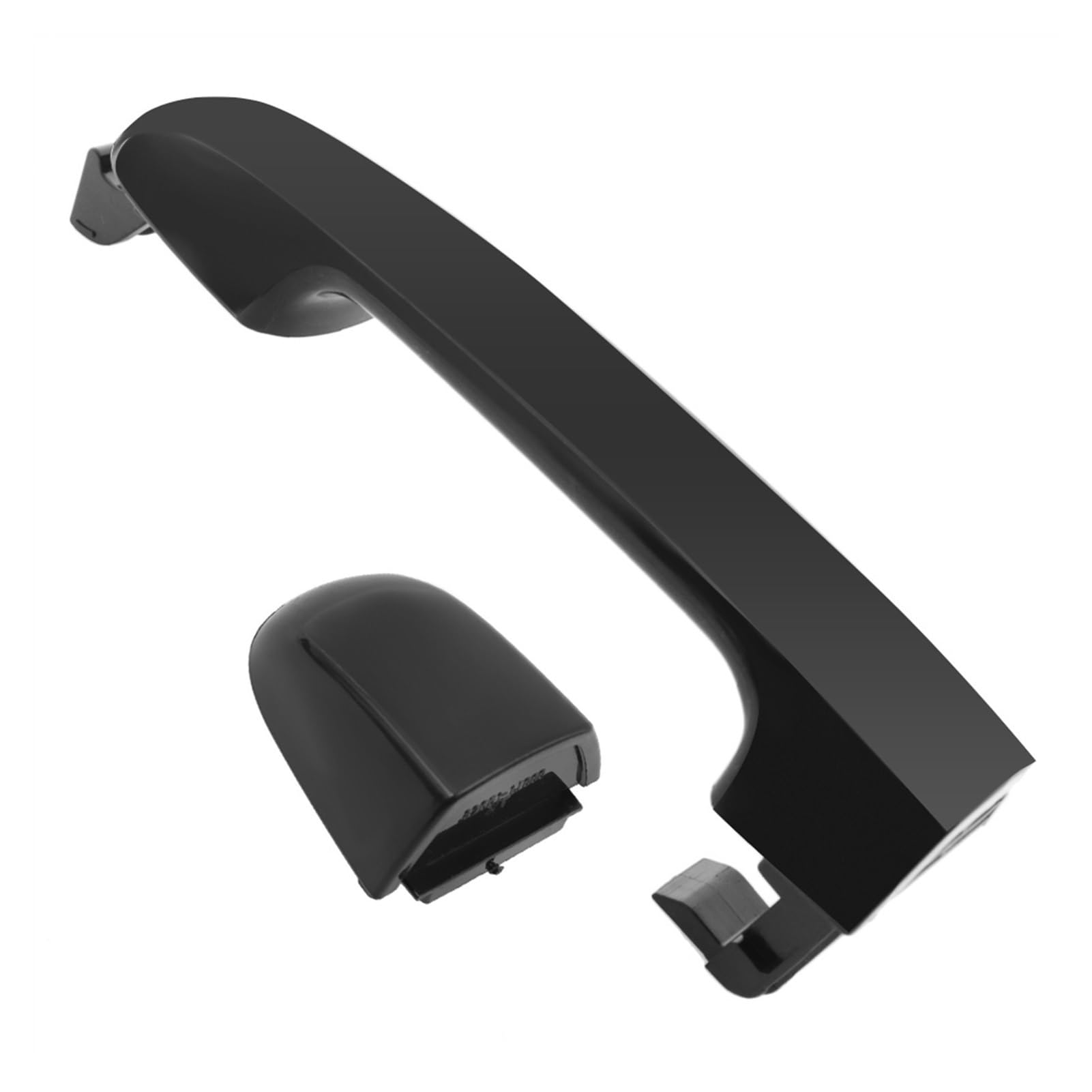 Poignée porte extérieure arrière pour Hyundai i20 2007-2014 noir abs