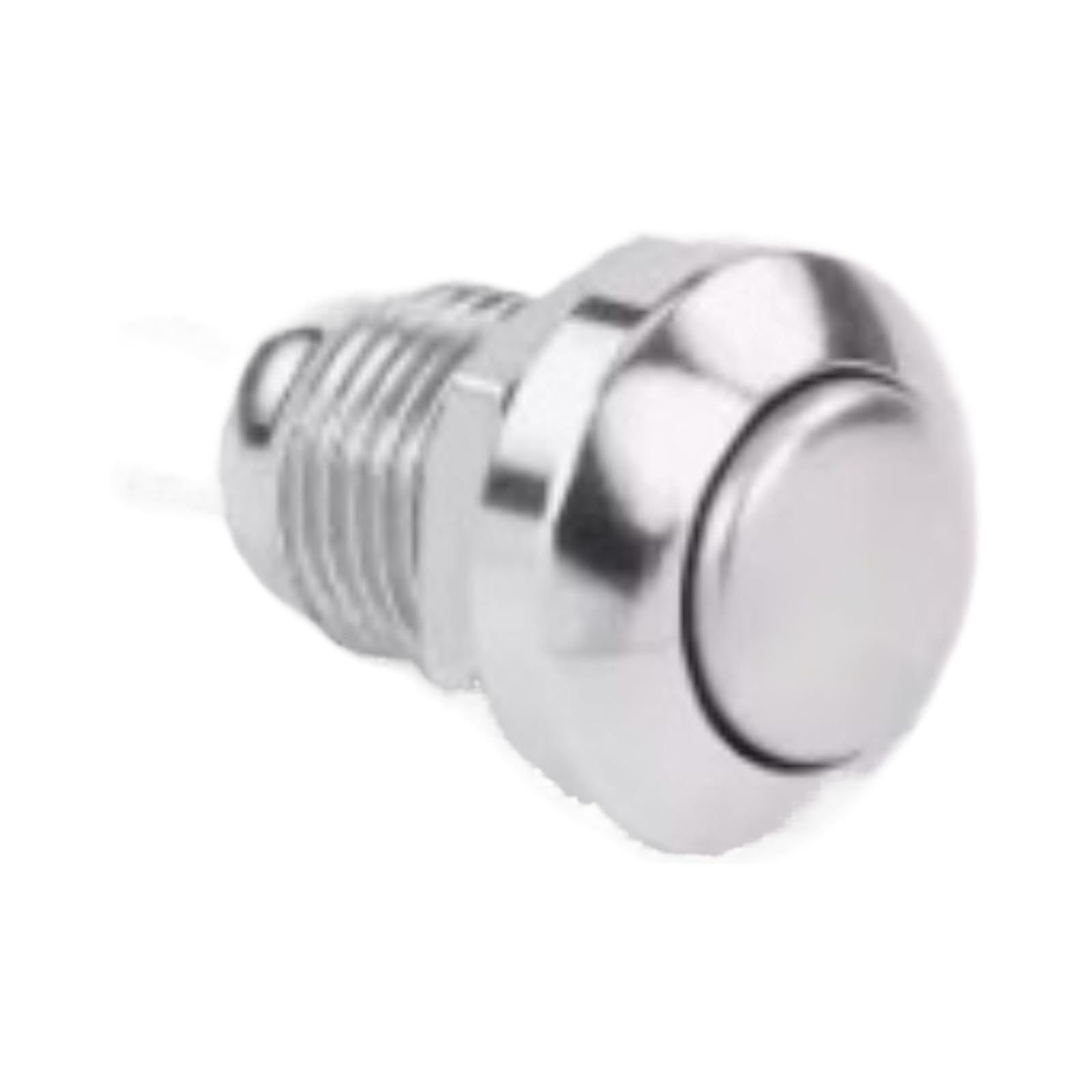 Interruptor de boton 8mm para reparar timbre abierto con retorno automatico