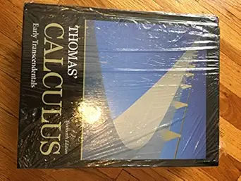 Thomas' Calculus: Early Transcendentals book cover