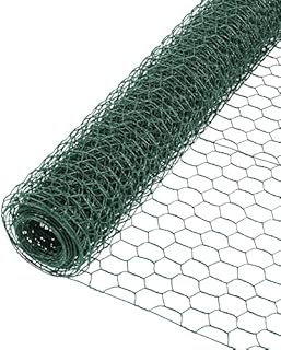 Suregreen PVC Coated Chicken Wire | 600mm x 10m | 25mm Holes