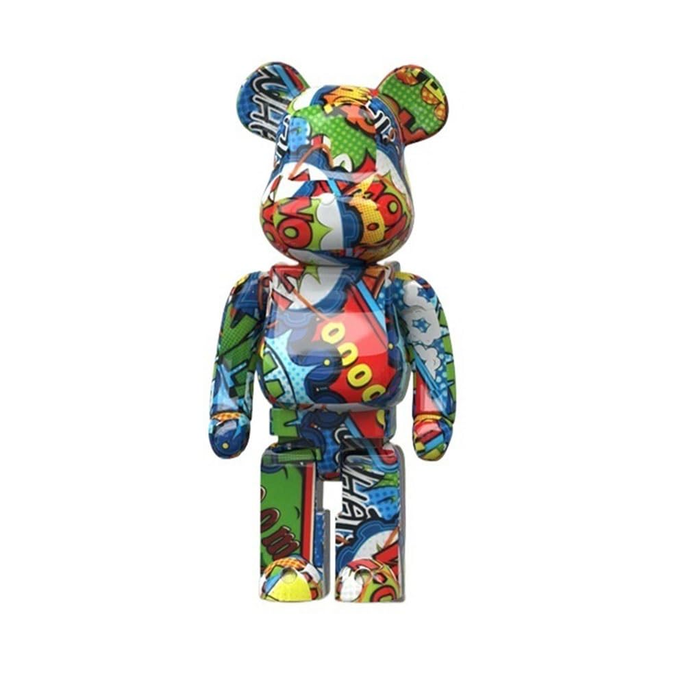 HQDFCNM 27CM Bearbrick Violent Bear Home Desktop Decorations Showcase Collection Sculpture Toys