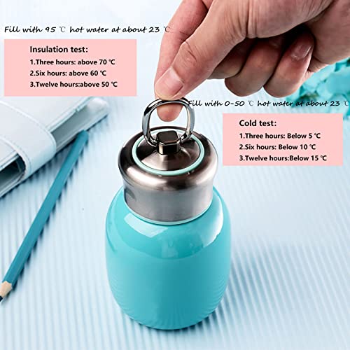 Mini-Thermosflasche, 200 ml, niedliche Wasserflasche, vakuumisolierte Edelstahl-Wasserflaschen, auslaufsicher - Image 3