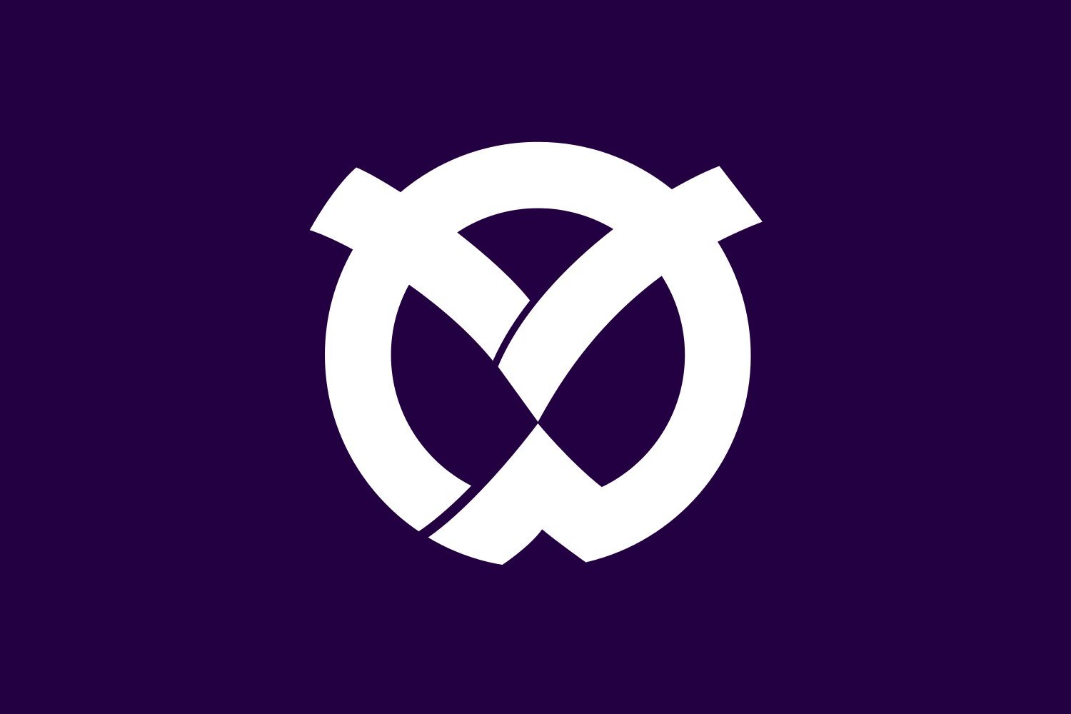 Drapeau Asaka Saitama grand modèle pour pavoisement et événementiel nippon