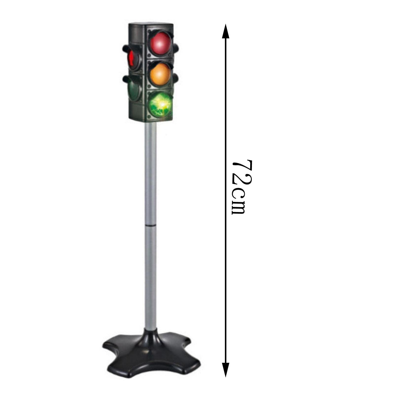 rockible Juego Educativo de señalización Vial con Luces y Sonido para niños, 72cm