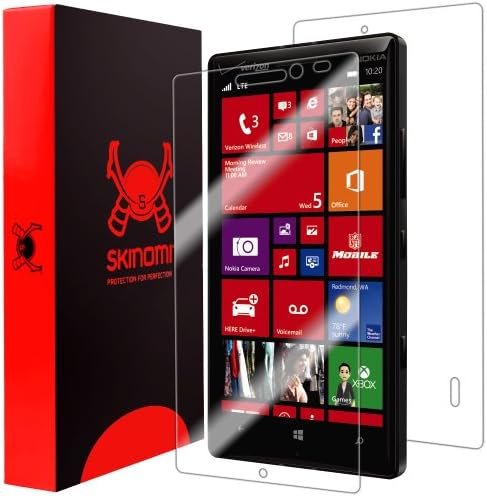 Skinomi Full Body Skin Protector Compatible with Nokia Lumia Icon (Screen Protector + Back Cover) TechSkin Full Coverage Clear HD Film