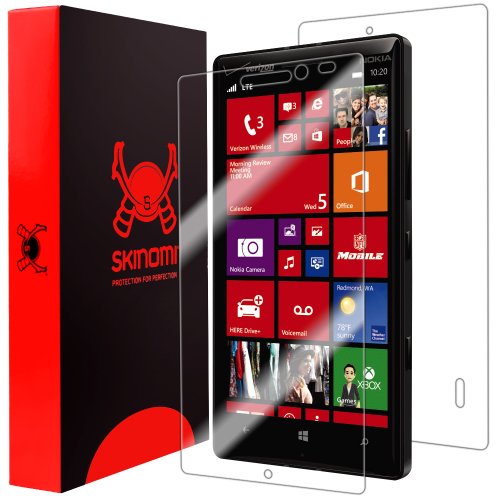 Skinomi Full Body Skin Protector Compatible With Nokia Lumia Icon (Screen Protector + Back Cover) Techskin Full Coverage Clear Hd Film #TOP2