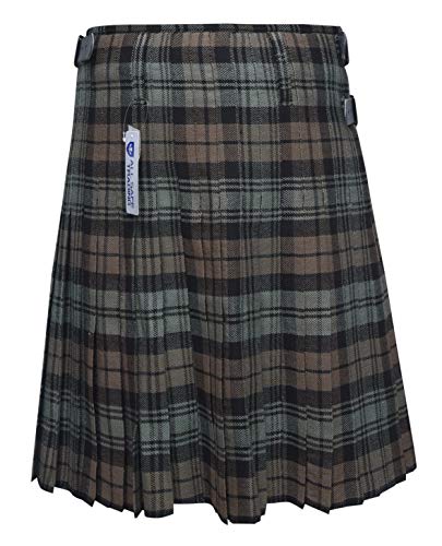 Image of 8 Yard Mens Kilt - Authentic Tartan Kilt for Men Highland Outfit for Weddings & Traditional Scottish Wear