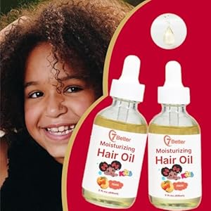 Natural Baby Kids Hair Care Products – Extra Strength Growing & Nourishing Serum with Black Seed Oil for Powerful Thick, Full Hair Growth
