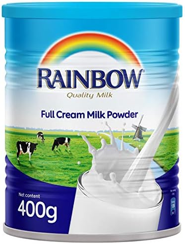 Rainbow Full Cream Powder Milk - 400 Gm