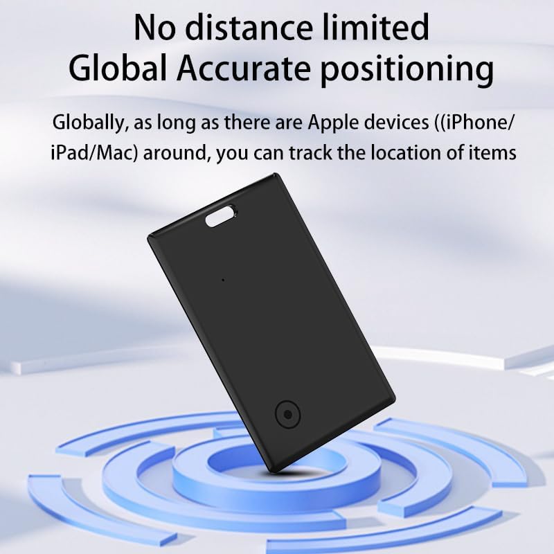 Novzix S11 tracker card on a map interface, showing global accurate positioning