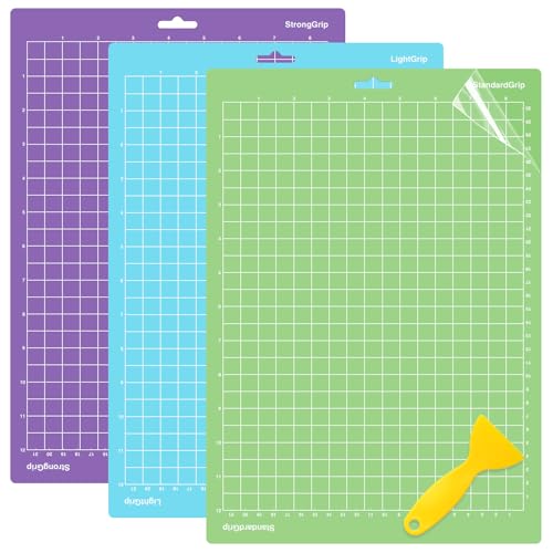 Alfombrillas de corte para manualidades en casa con Cricut Joy Xtra juego de tapetes WISYOK 2