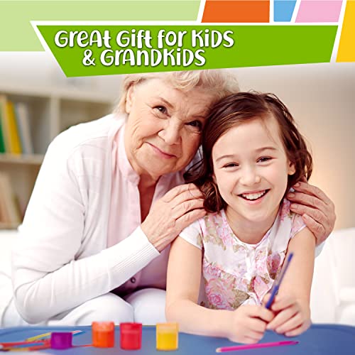 Tinygeeks Kids Table And Chairs Set Safe For Children - New 2023 - Activity Table For Kids - Ideal For Drawing And Painting - Durable Toddler Table And Chair Set - Mesa Para Niños - Blue & Yellow #TOP3