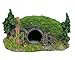 Coospider Hobbit Miniature Landscape Hillside Fairy Hole house Manor Decor Ideas for Aquariums Reptile Box Shelter Ornament 11" L x 8”W x 6.5" H