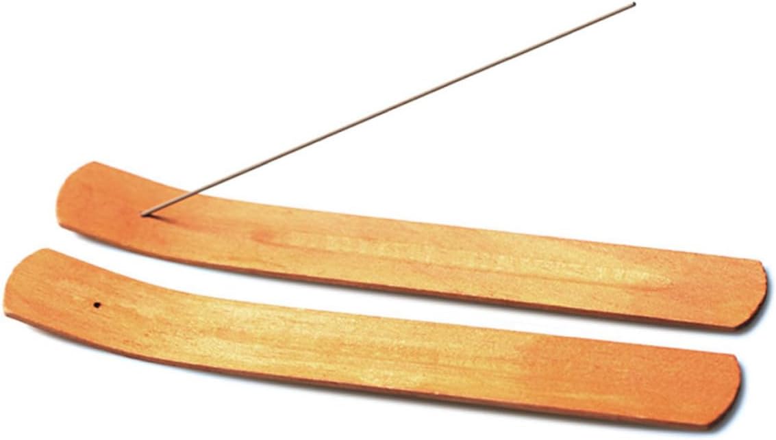 4pcs Wooden Incense Burner Catcher Boards Home Fragrance Accessories for Meditation Yoga Spa Office Bedroom Garden Decor