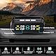 Liwogi Tpms Reifendruckkontrollsystem mit Solar mit Halterung, Solarladung & USB-Ladefunktion Auto Reifenalarm für RV LKW Wohnmobil RV Van, Temperaturanzeige, 3.5Bar/99Psi