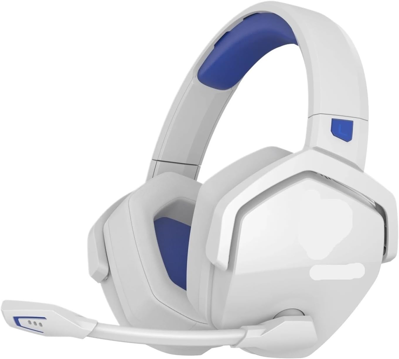 G06 Dual Gamer 2.4GHz 5.3 Gaming Headphones with Microphone, for PS5, PS4, PC, Mobile, Switch(White)