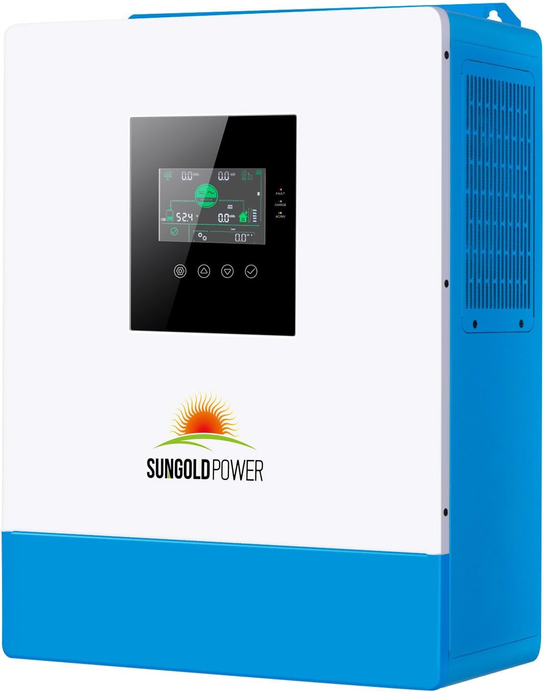 5000W DC 48V Pure Sine Wave Solar Inverter,100A MPPT Solar Charger and 40A AC Battery Charger, 120V AC Output Hybrid Solar Inverter Charger Manufactured by SunGoldPowerCo.,Ltd (Parallel & Grid-Tied)
