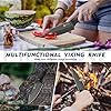 Kitchen-Knife-Premiun-14C28N-Steel-Viking-Knife-Japanese-Chef-Knife-with-G10-Handle-Boning-Knife-for-Meat-Cutting-for-Home-Outdoor-Best-Gift-Black Kitchen Knife Premiun 14C28N Steel Viking Knife, Japanese Chef Knife with G10 Handle, Boning Knife for Meat Cutting for Home, Outdoor, Best Gift (Black)