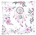 TupTam Federa per Cuscino con Motivi per Bambini, Acchiappasogni Rosa, 50 x 50 cm