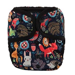 Sigzagor Baby-Wickelbezug Fuchs Hase Eule