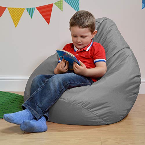 Bean Bag Bazaar Gaming-Sitzsack für Kinder, Grau, Groß, Sitzsäcke Wasserabweisend, Sitzsäcke für den Innen- und… – Bild 6