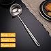 FJNATINH Wok Spatula and Soup Ladle Set - 304 Stainless Steel Wok Utensil Tools Set, 2 Pieces All Metal Cooking Kitchen Utensils,Chinese Wok Accessories for Cast Iron/Carbon Steel Wok